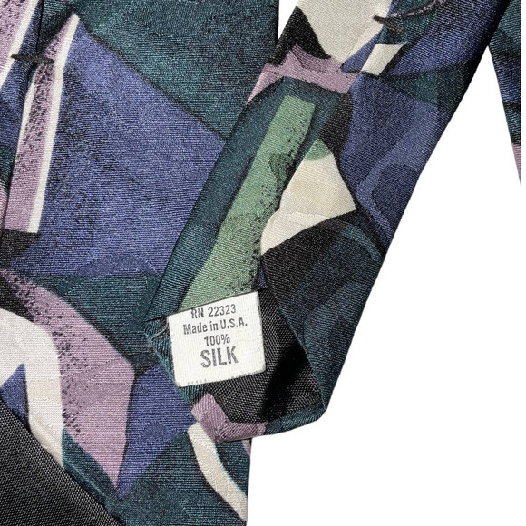 Paul Rodon Men’s Couture 100% Silk Tie - Picture 2 of 5